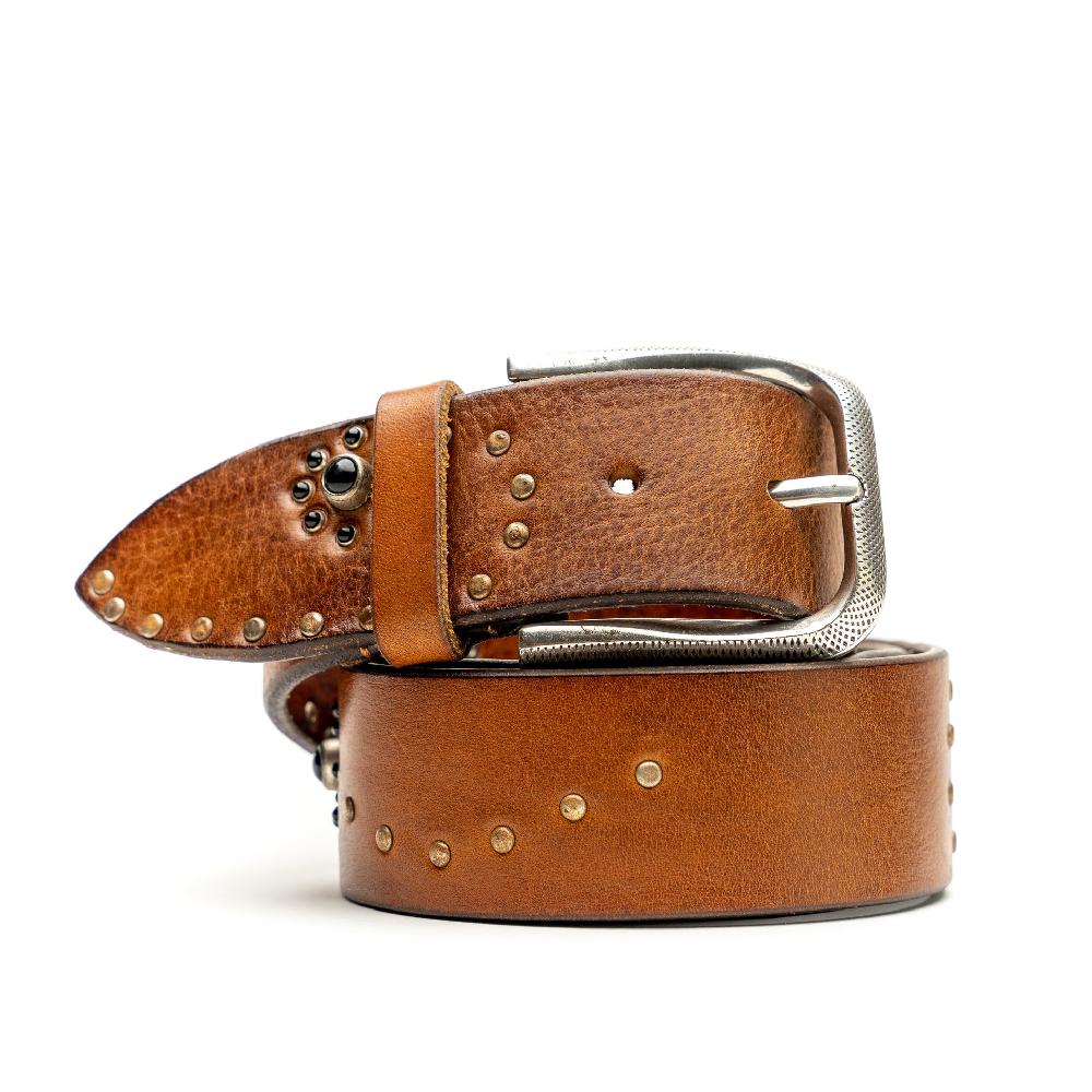 D'AMICO Cintura Cuoio Vintage Brown Chiaro