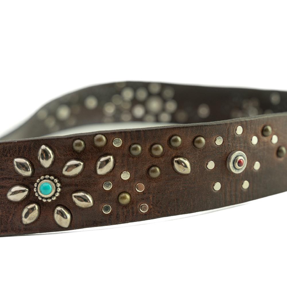 D'AMICO Cintura Cuoio Vintage + Decorazioni