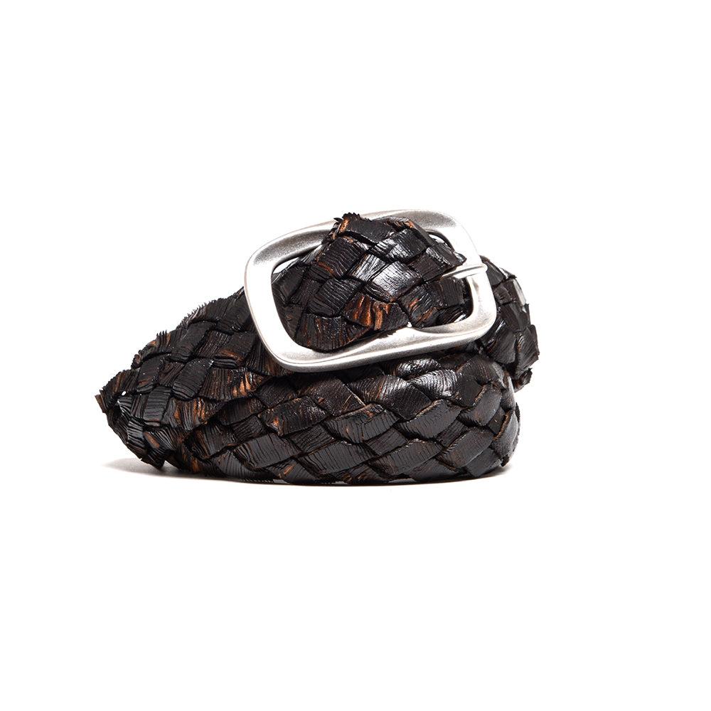 D'AMICO Cintura Intreccio con Incisioni