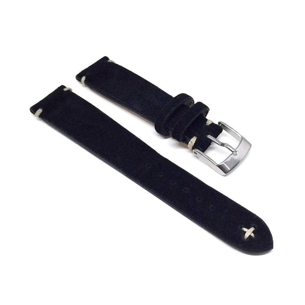 D'AMICO Cinturino Scamosciato Nero