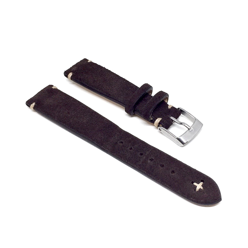 D'AMICO Cinturino Scamosciato Testa di Moro