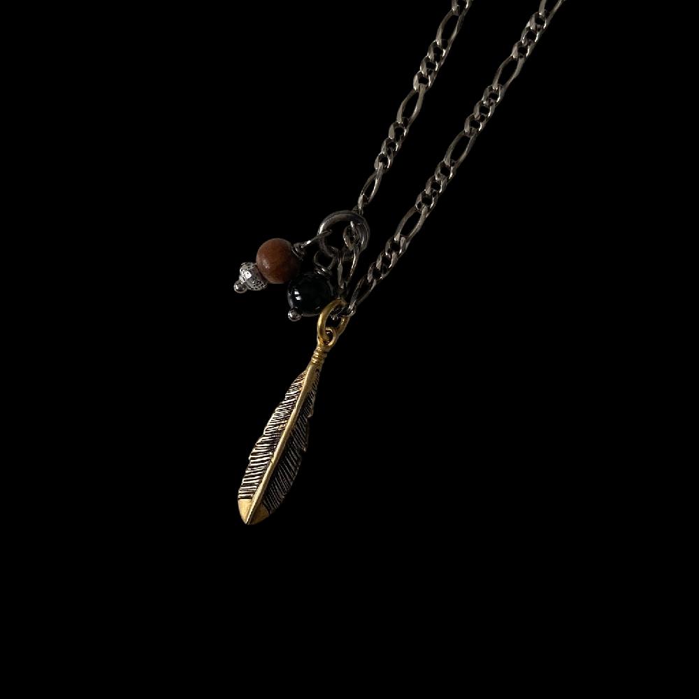 D'AMICO Collana Catenina con Piuma Arg925