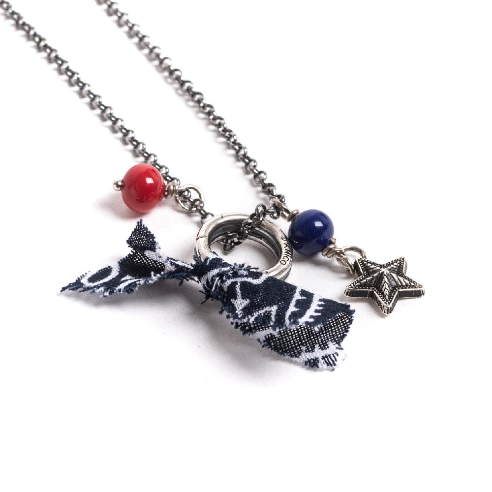 D'AMICO Collana Catenina Rolò + Stellina