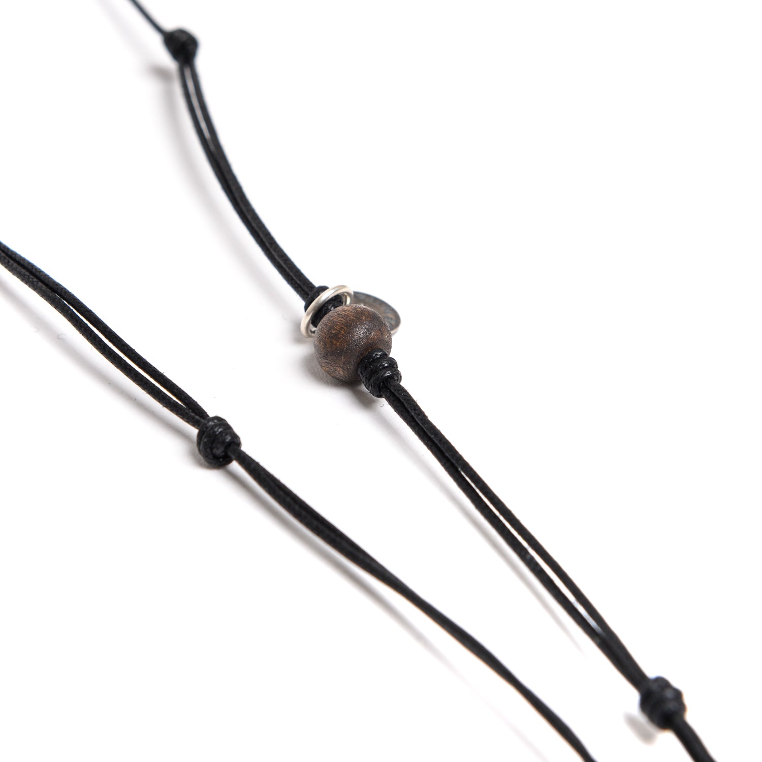 D'AMICO Collana Cordone Cerato Con "Fuck"