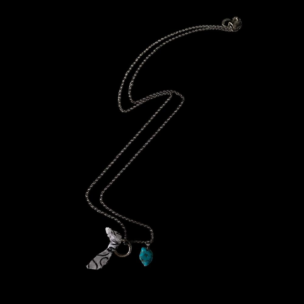 D'AMICO Collana Turchese + Anello E Bandana Arg925