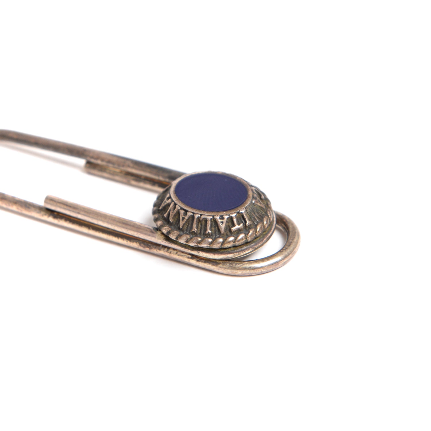 D'AMICO Fermasoldi Repubblica Italiana Lacca Blu