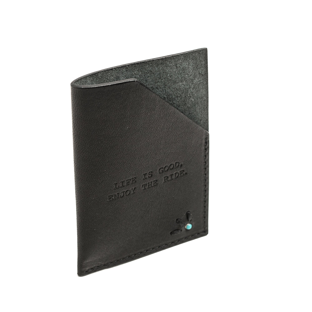 D'AMICO Portacarte Di Credito Life Is Good Enjoy The Ride
