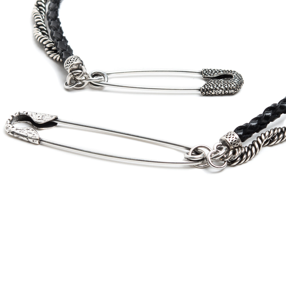 D'AMICO Portachiavi Catena Torchon + Spille + Scooby Nero