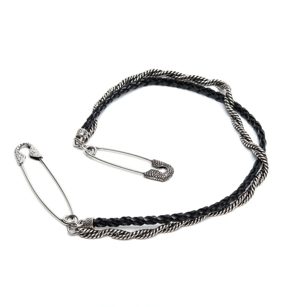 D'AMICO Portachiavi Catena Torchon + Spille + Scooby Nero