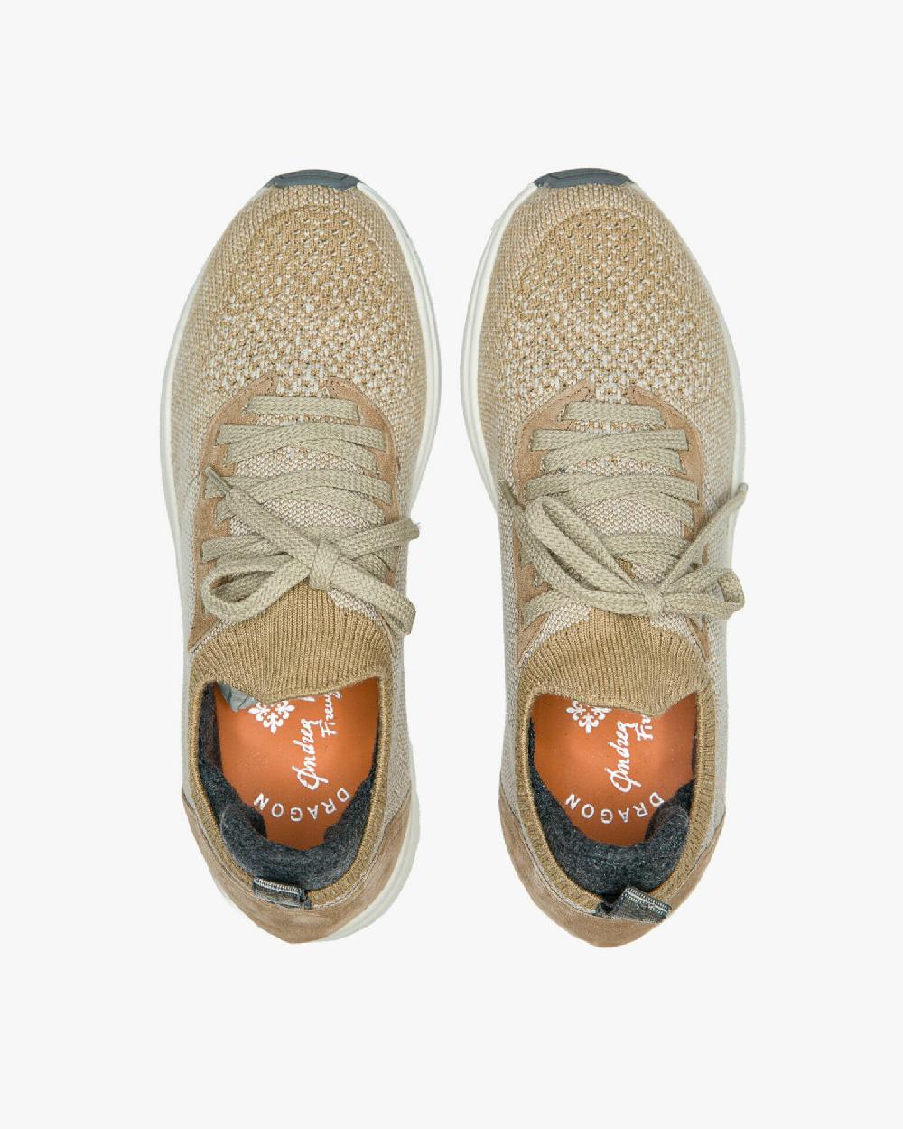 Andrea Ventura GINNICA/SNEAKER DONNA W-DRAGON D IN FASHION CLOTH/SUEDE PARK AVENUE CON FODERA DI LANETTA