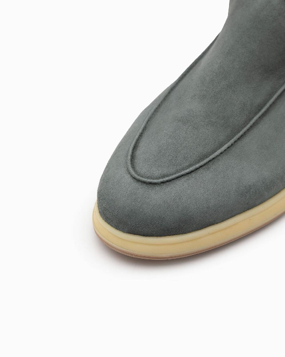 Andrea Ventura Mocassino Aquariva Beach In Suede Safari