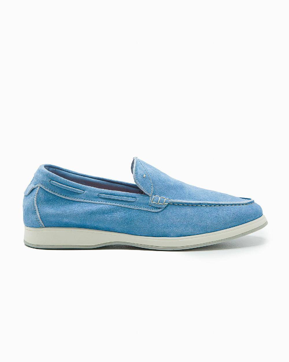 Andrea ventura MOCASSINO AQUARIVA ISEO IN SUEDE AZZURRO