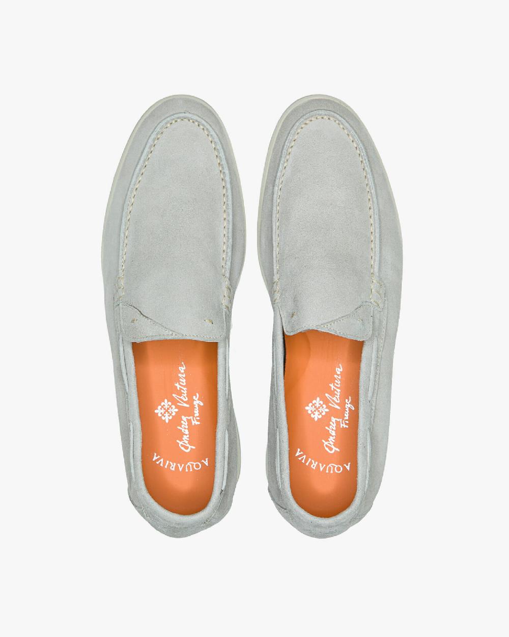 Andrea Ventura MOCASSINO AQUARIVA ISEO IN SUEDE ELEFANTE