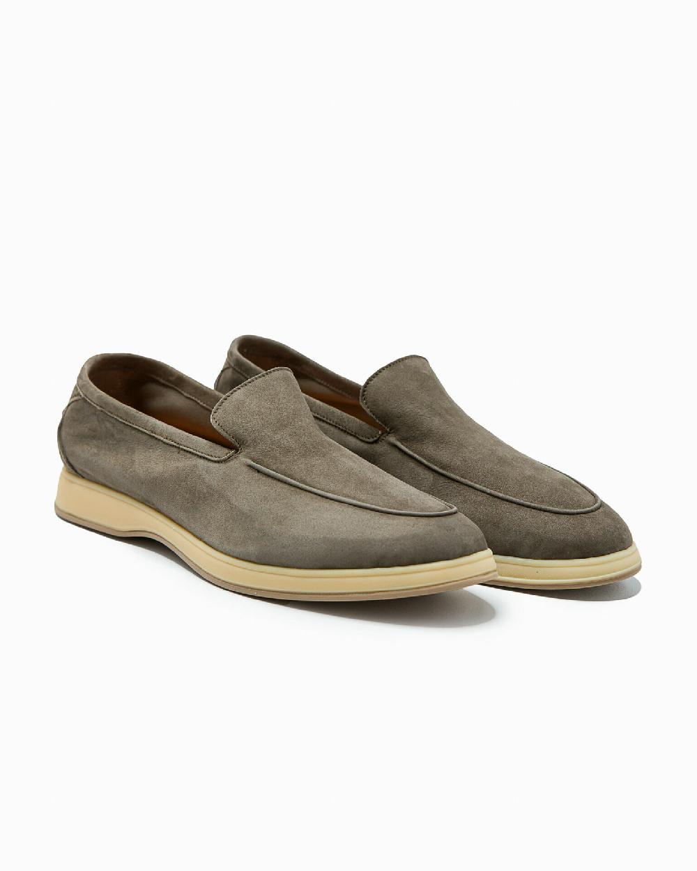 Andrea Ventura MOCASSINO DONNA AQ-D COAST IN SUEDE MOLE