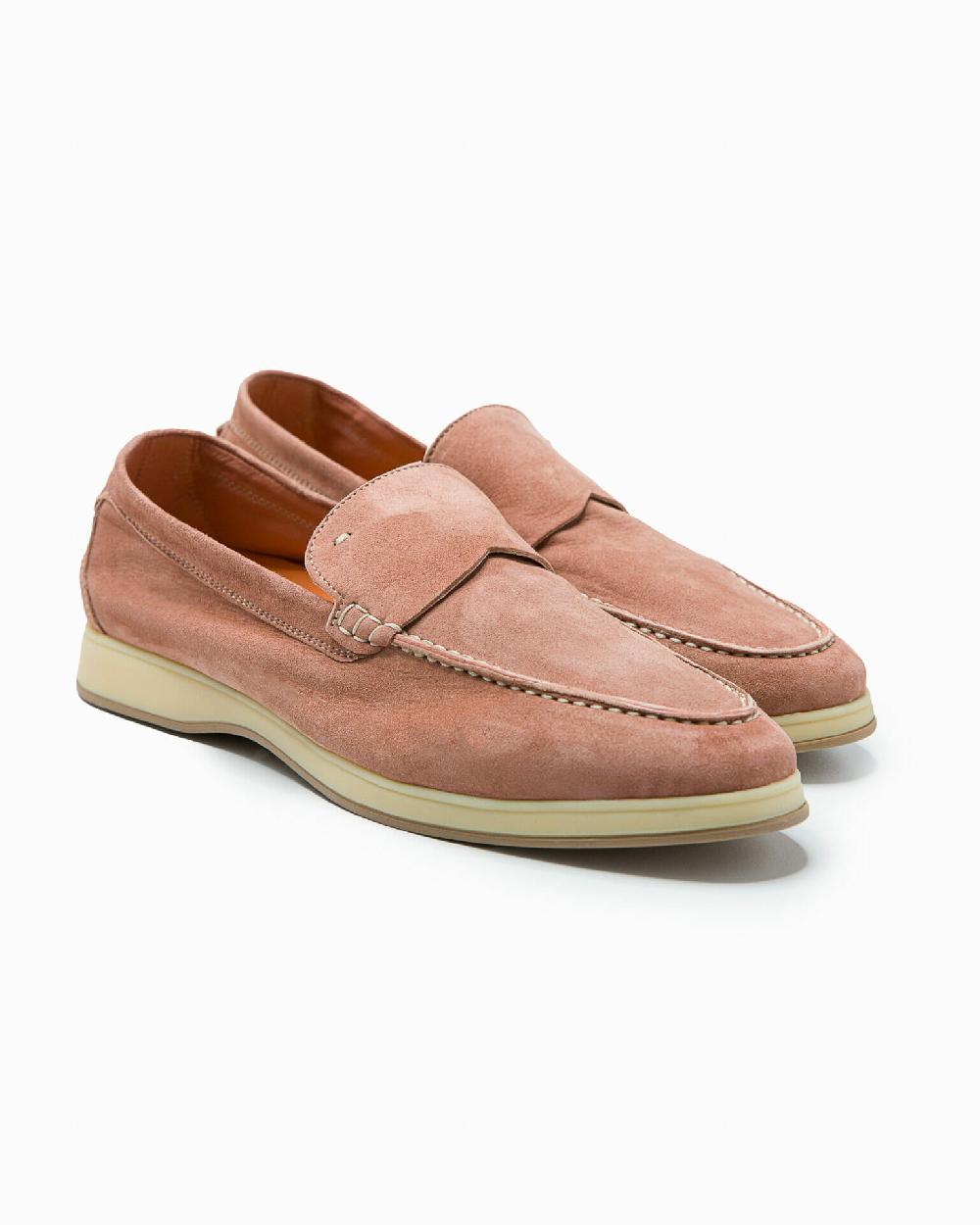 Andrea Ventura MOCASSINO DONNA AQUARIVA-D 90 IN SUEDE ROSE POUDRE