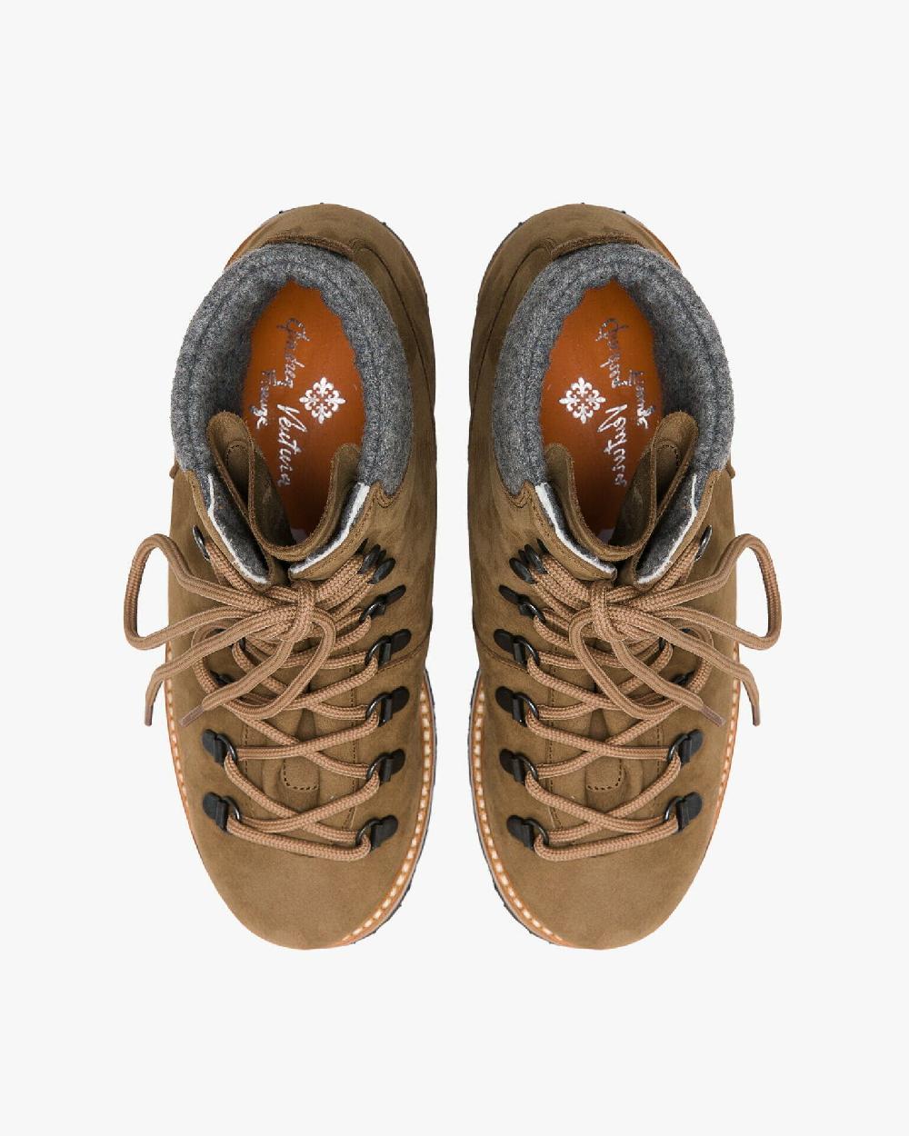 Andrea Ventura Scarponcino Chamonix D BV In NABUK Mole Foderato In Piumino Thindown