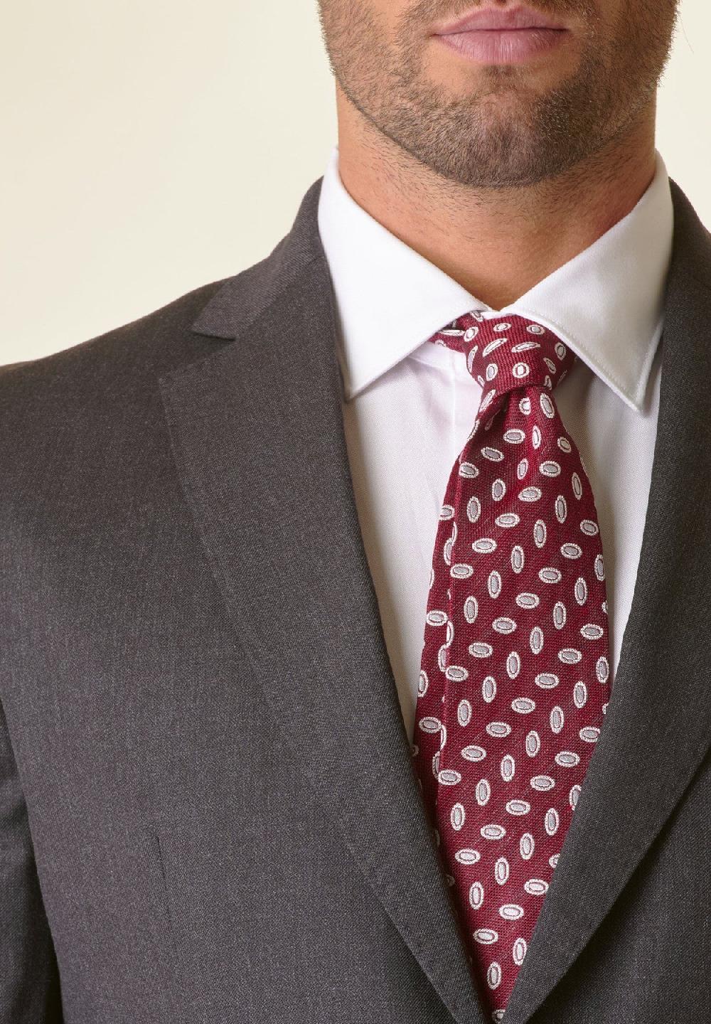 Angelico Abito Antracite Saglia Di Lana Custom Fit