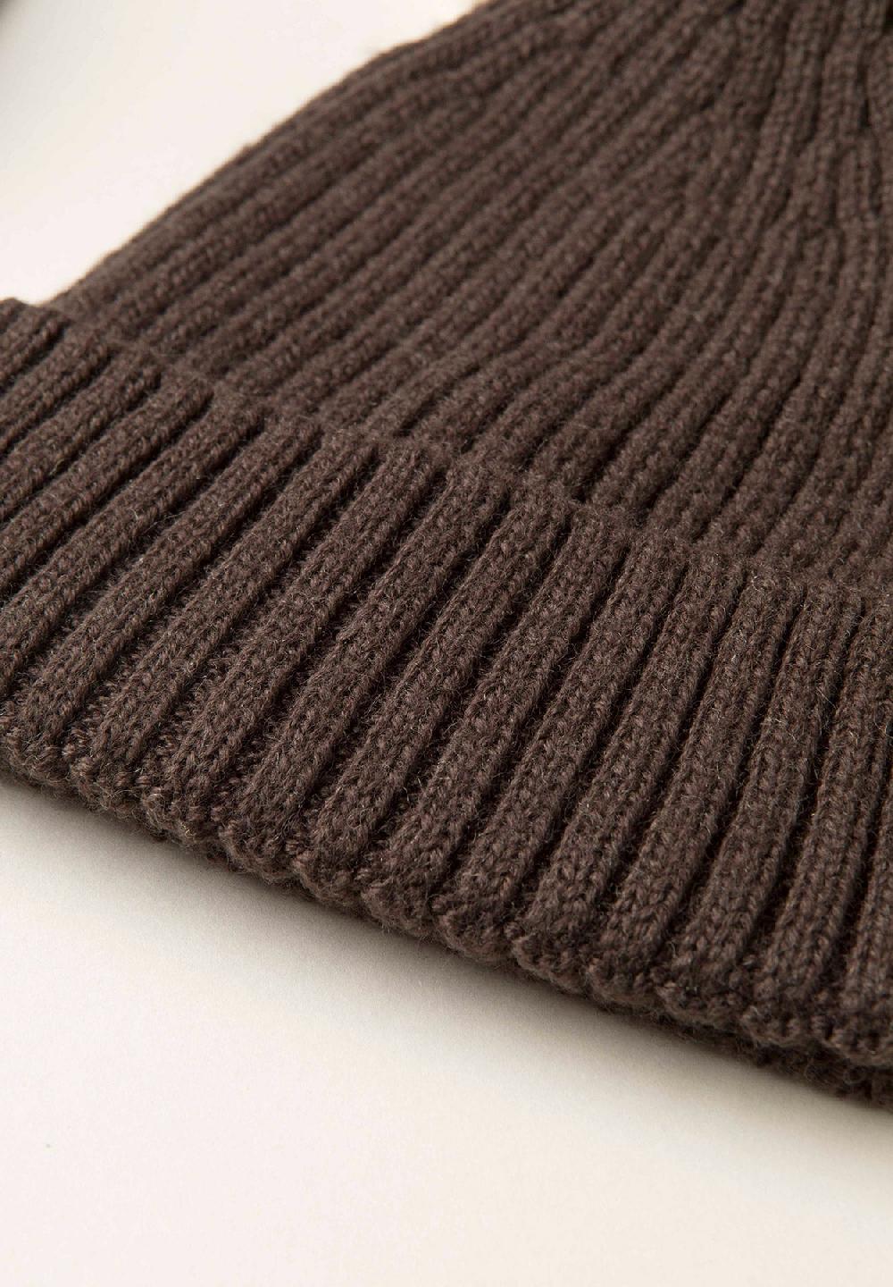 Angelico Berretto Moro Coste Misto Lana