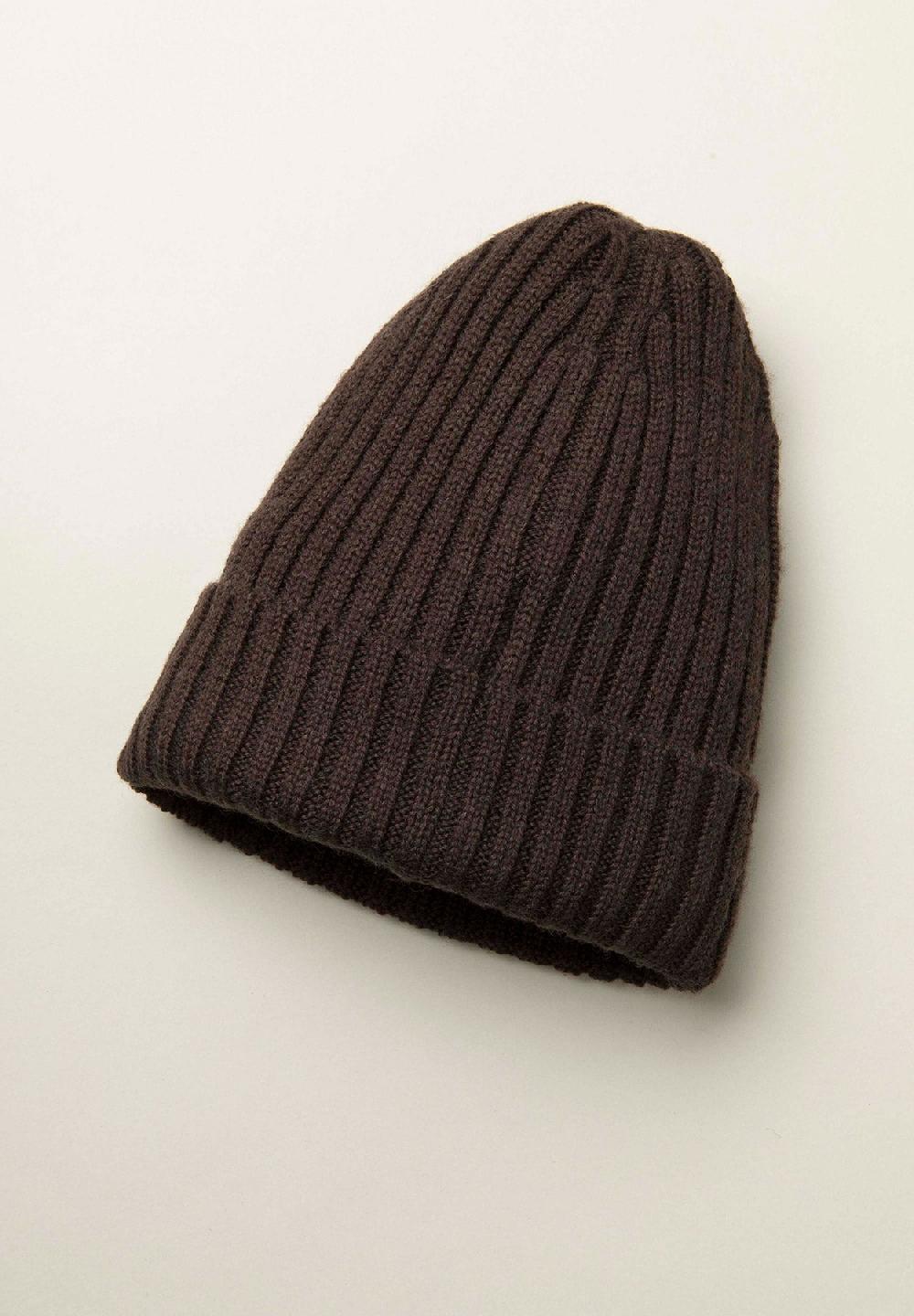 Angelico Berretto Moro Coste Misto Lana