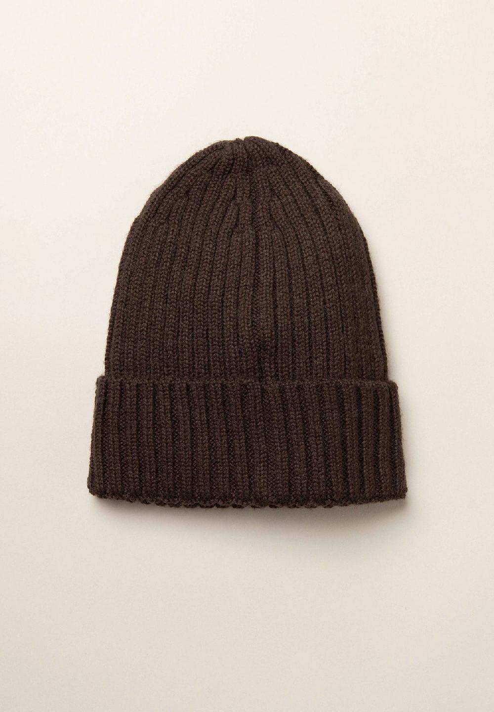 Angelico Berretto moro coste misto lana