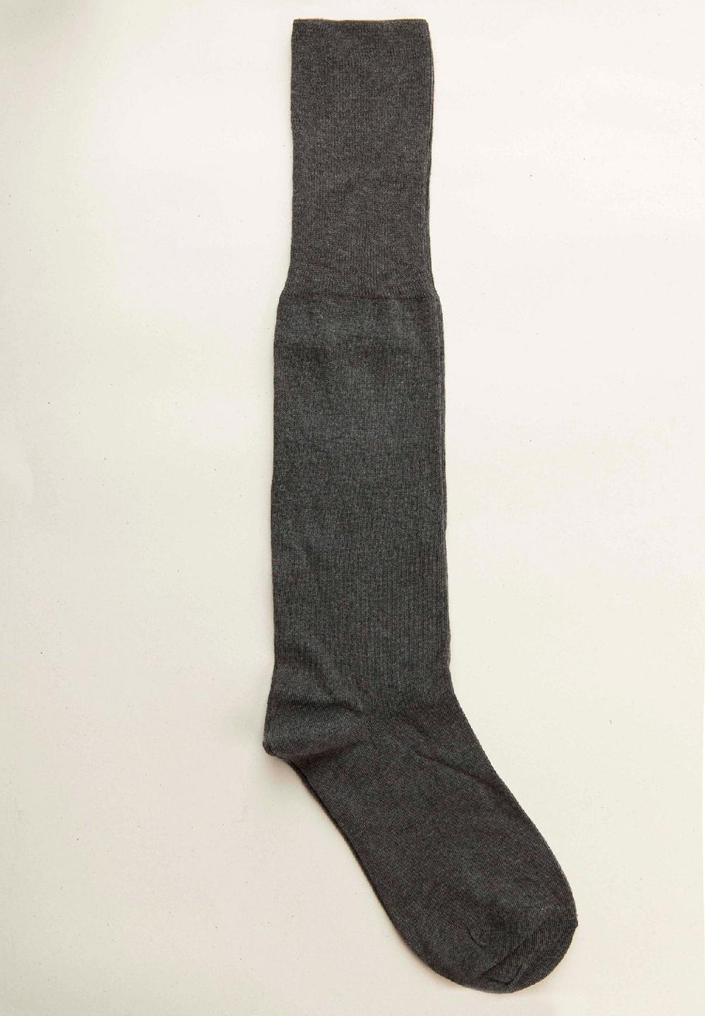 Angelico Calza antracite cotone stretch unito