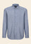Angelico Camicia Blu Oxford Cotone Slim Fit