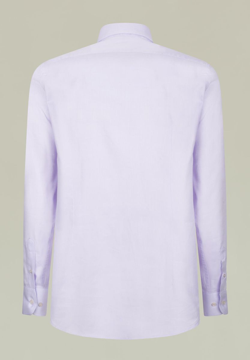 Angelico Camicia Glicine Cotone Panama Slim