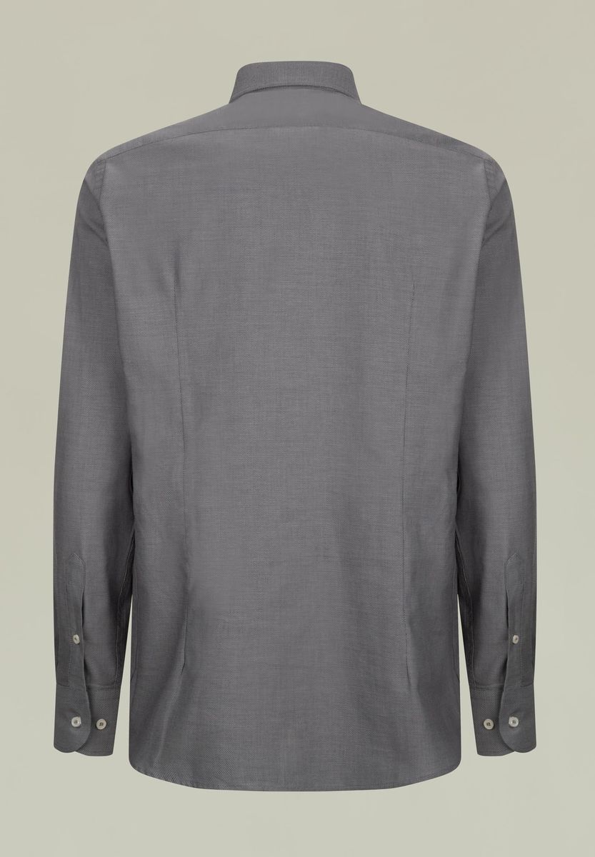 Angelico Camicia Grigio Scuro Armatura Slim