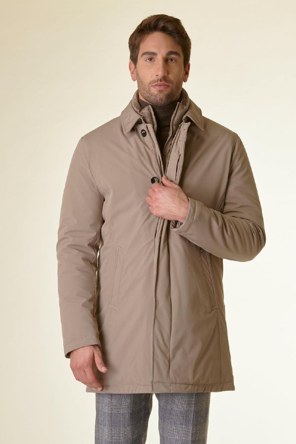 Angelico Cappotto sabbia tecnico pettorina