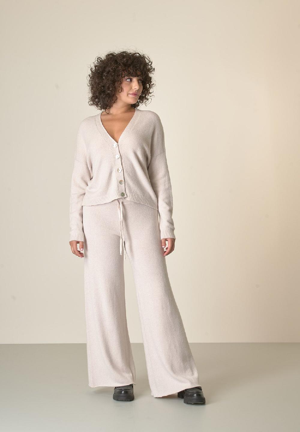 Angelico Cardigan avorio bottoni