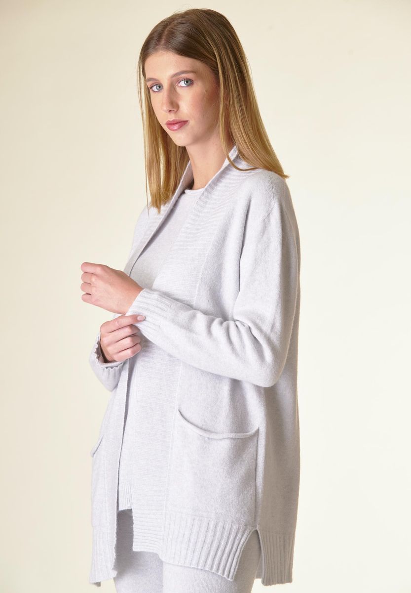 Angelico Cardigan Perla Sciallato Tasconi Soft