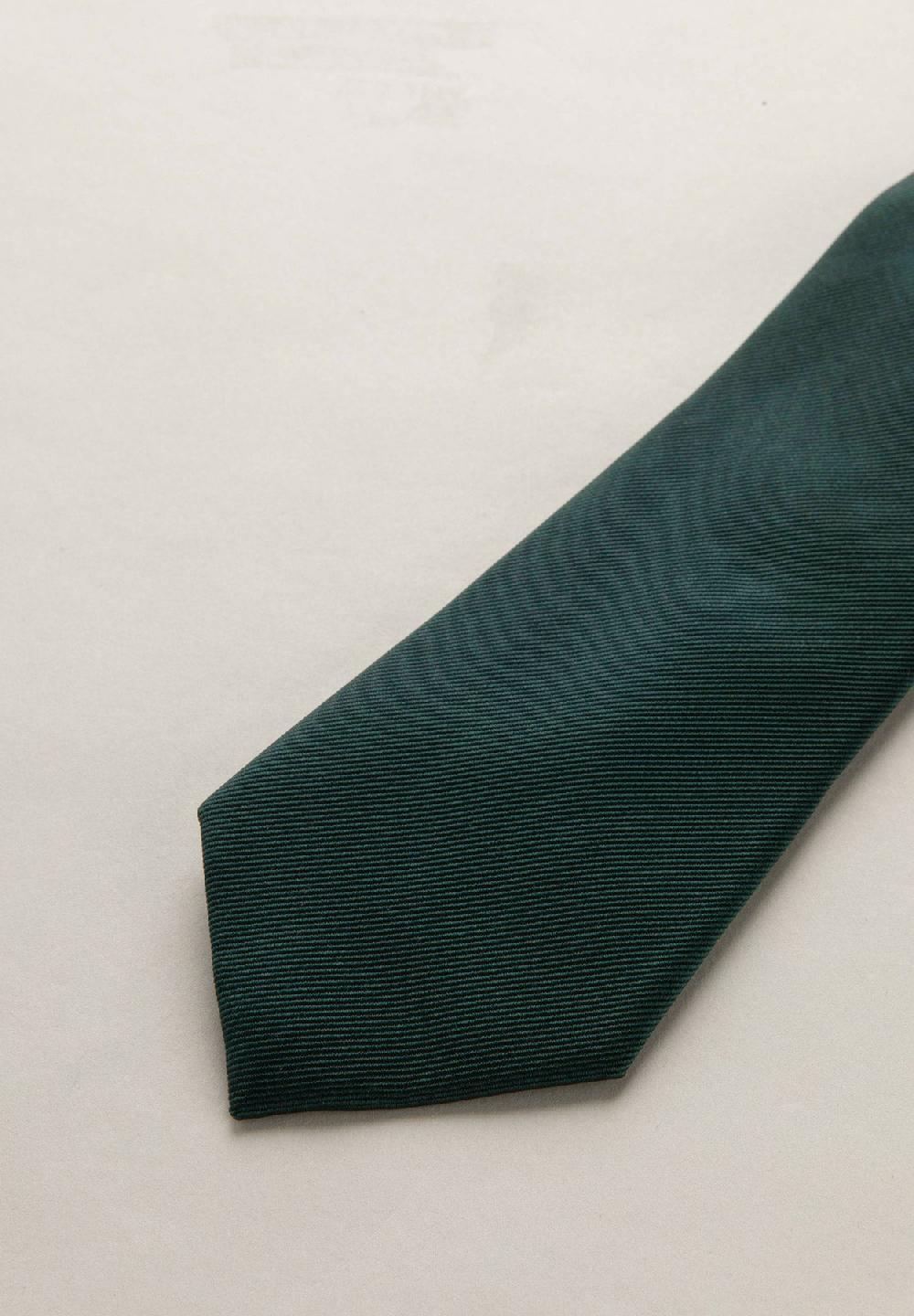 Angelico Cravatta Verdone Seta Unita