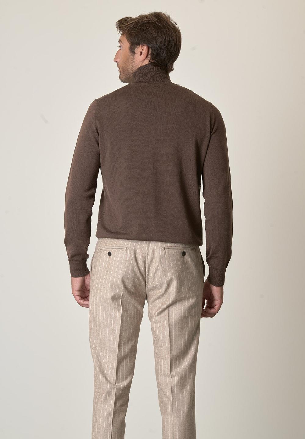 Angelico Dolcevita Marrone Lana Merinos Extrafine