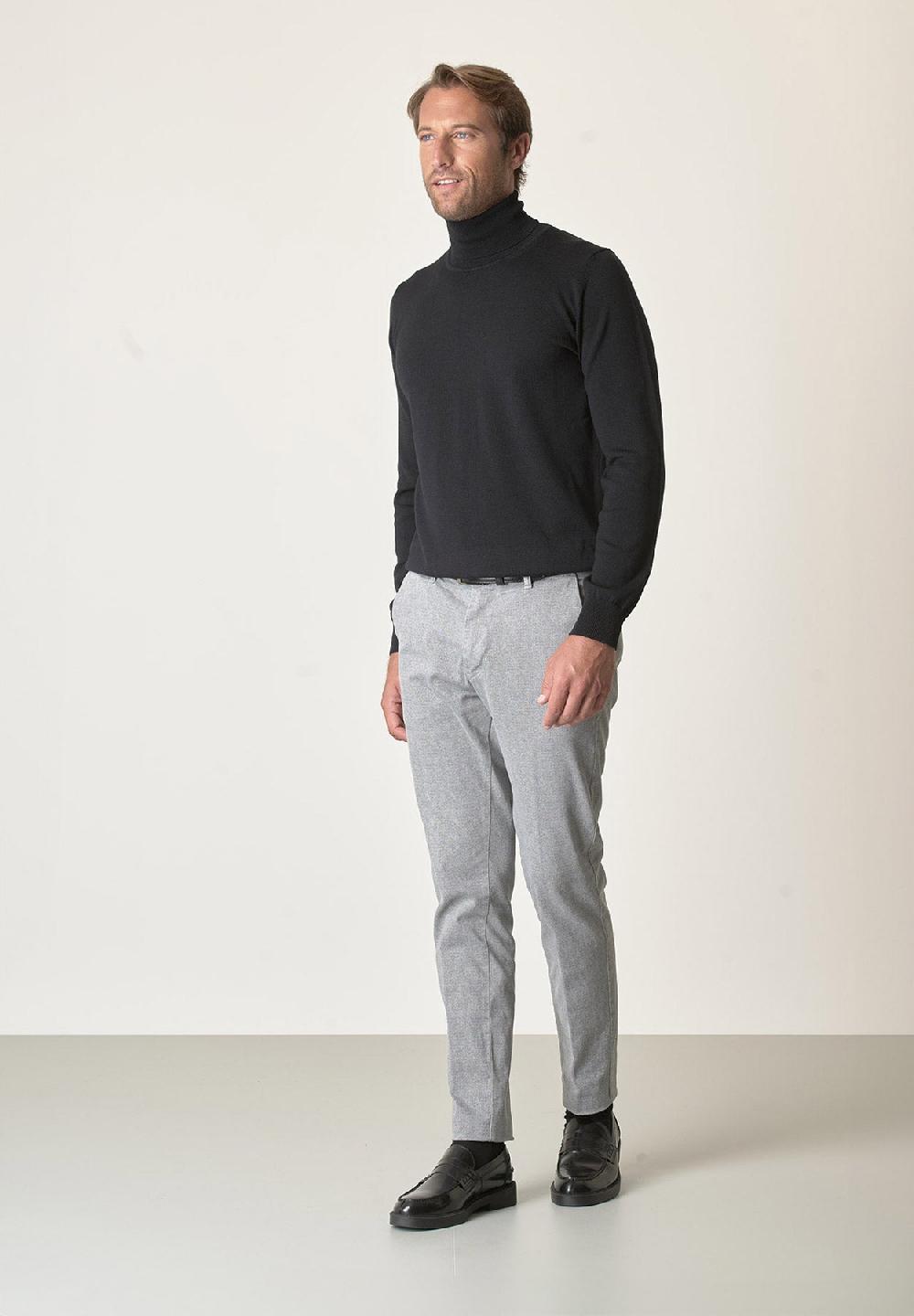 Angelico Dolcevita nero lana merinos extrafine