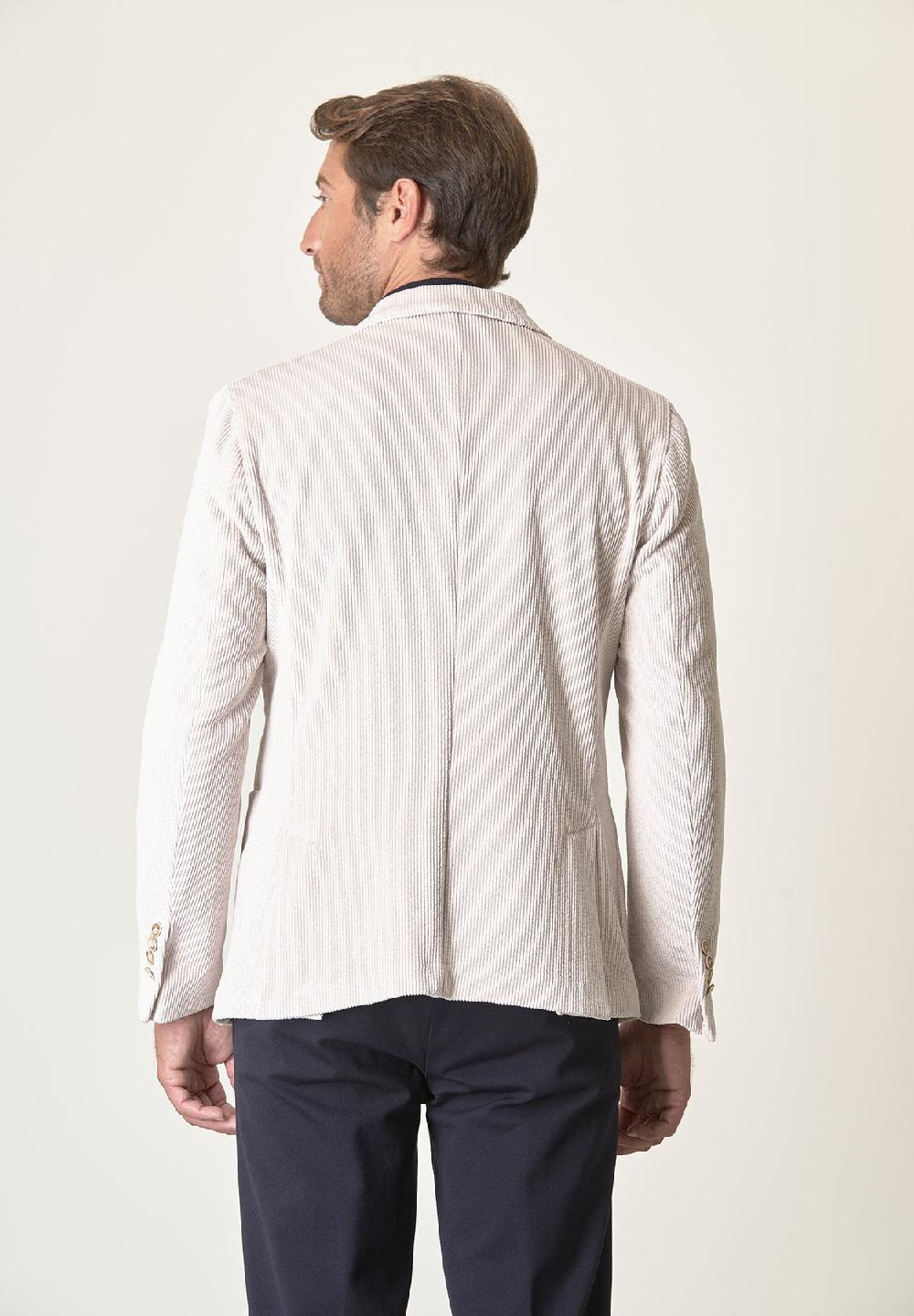 Angelico Giacca Gesso Velluto