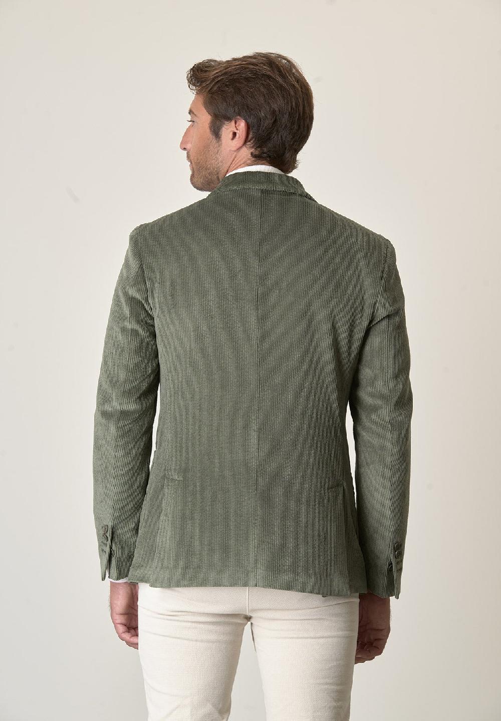 Angelico Giacca Verde Velluto