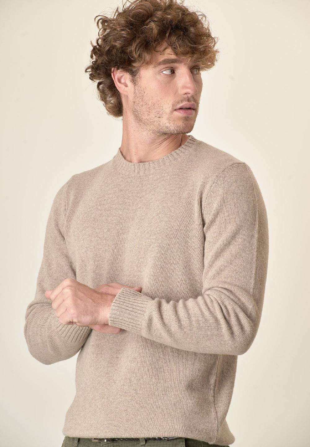 Angelico Girocollo Naturale Puro Cashmere