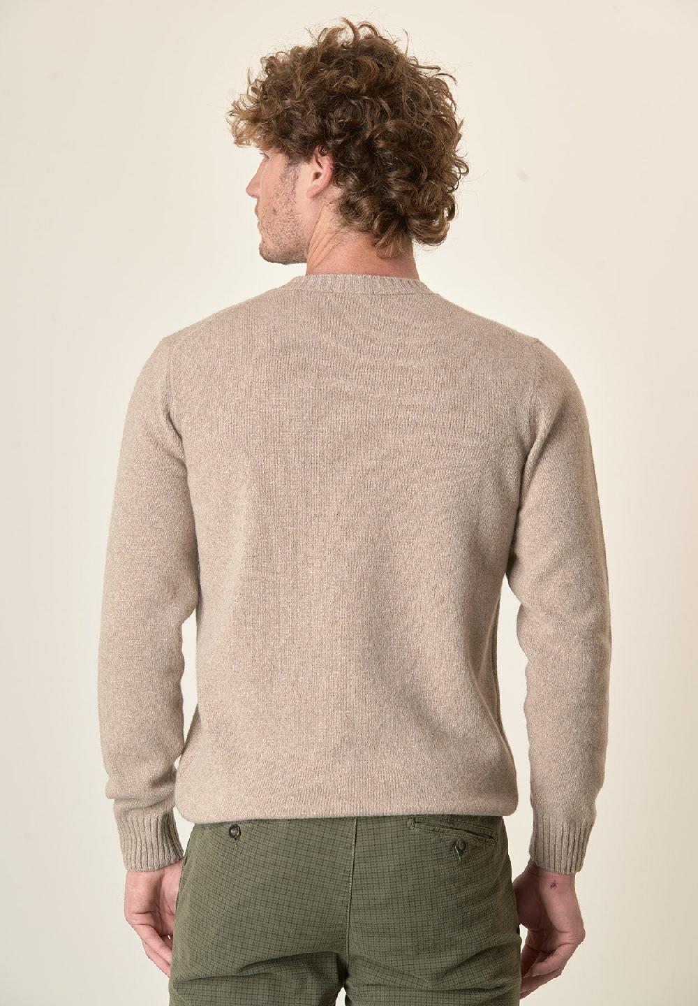 Angelico Girocollo Naturale Puro Cashmere