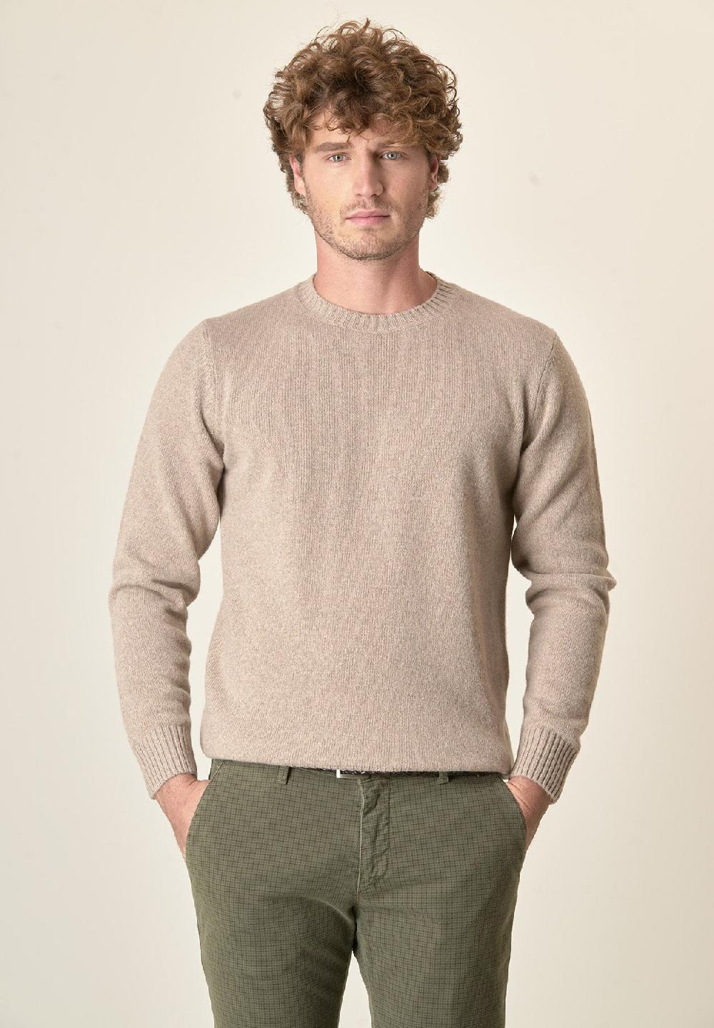 Angelico Girocollo naturale puro cashmere