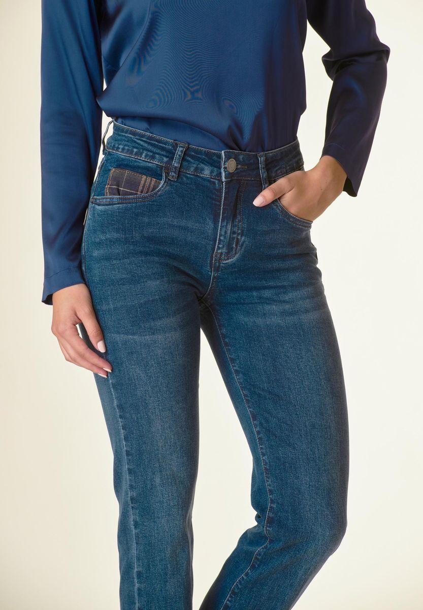 Angelico Jeans Risvolto Galles