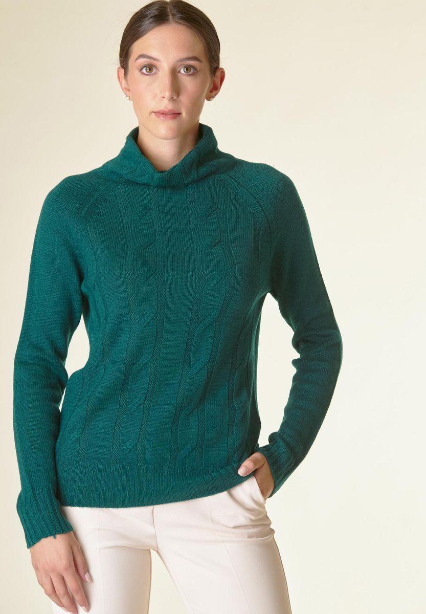 Angelico Lupetto verdone motivo trecce raglan