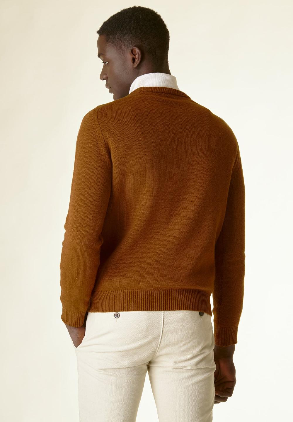 Angelico Maglia Biscotto Finte Losanghe Raglan