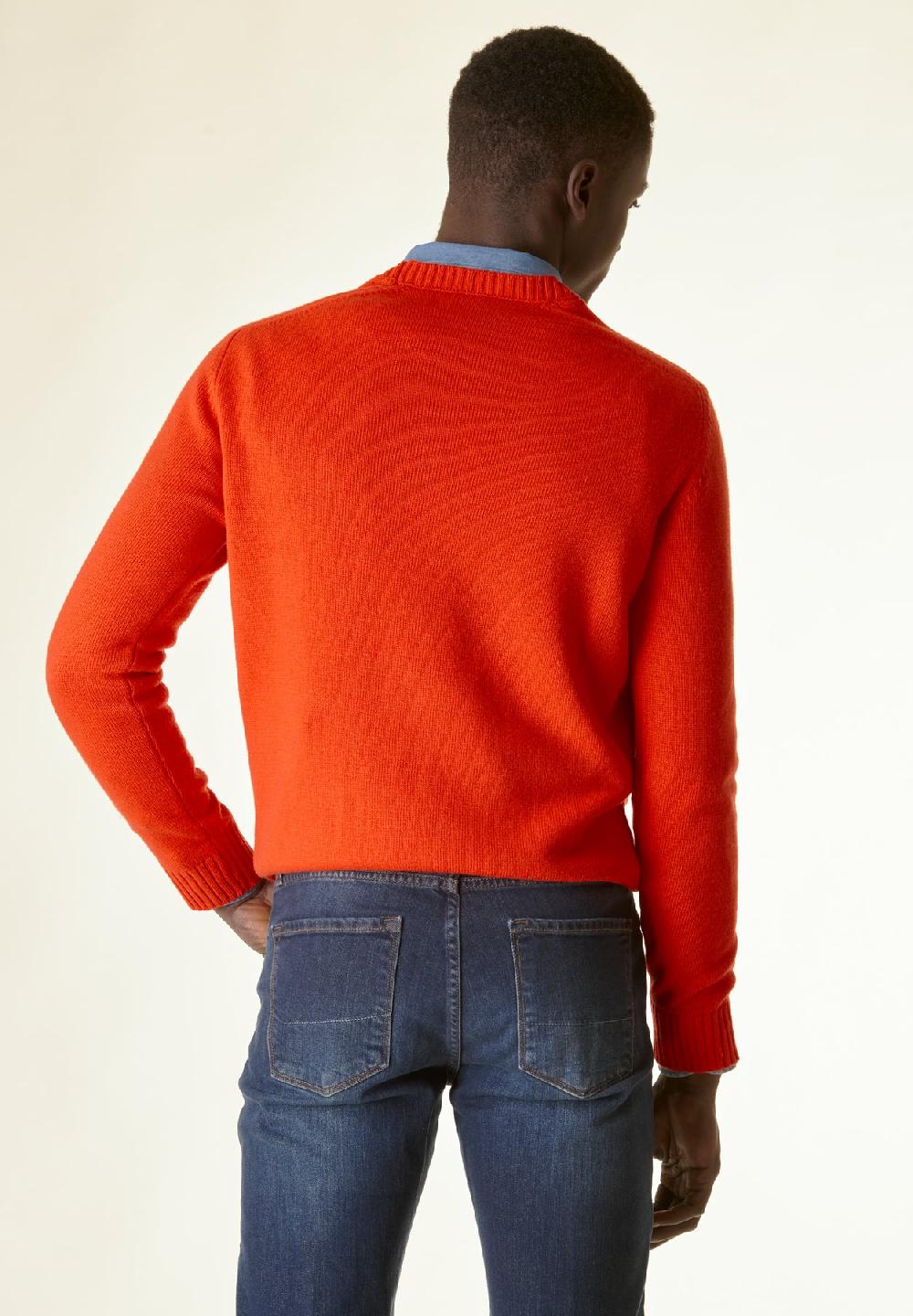 Angelico Maglia Mandarino Raglan Bordi Alti