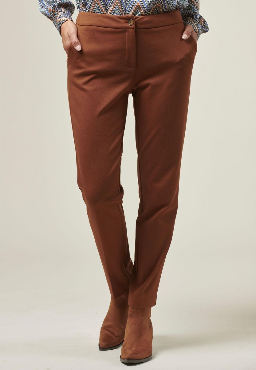 Angelico Pantalone Bruciato Sigaretta Stretch