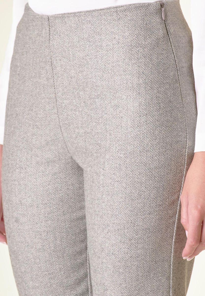 Angelico Pantalone Grigio Spigato Sigaretta Lana
