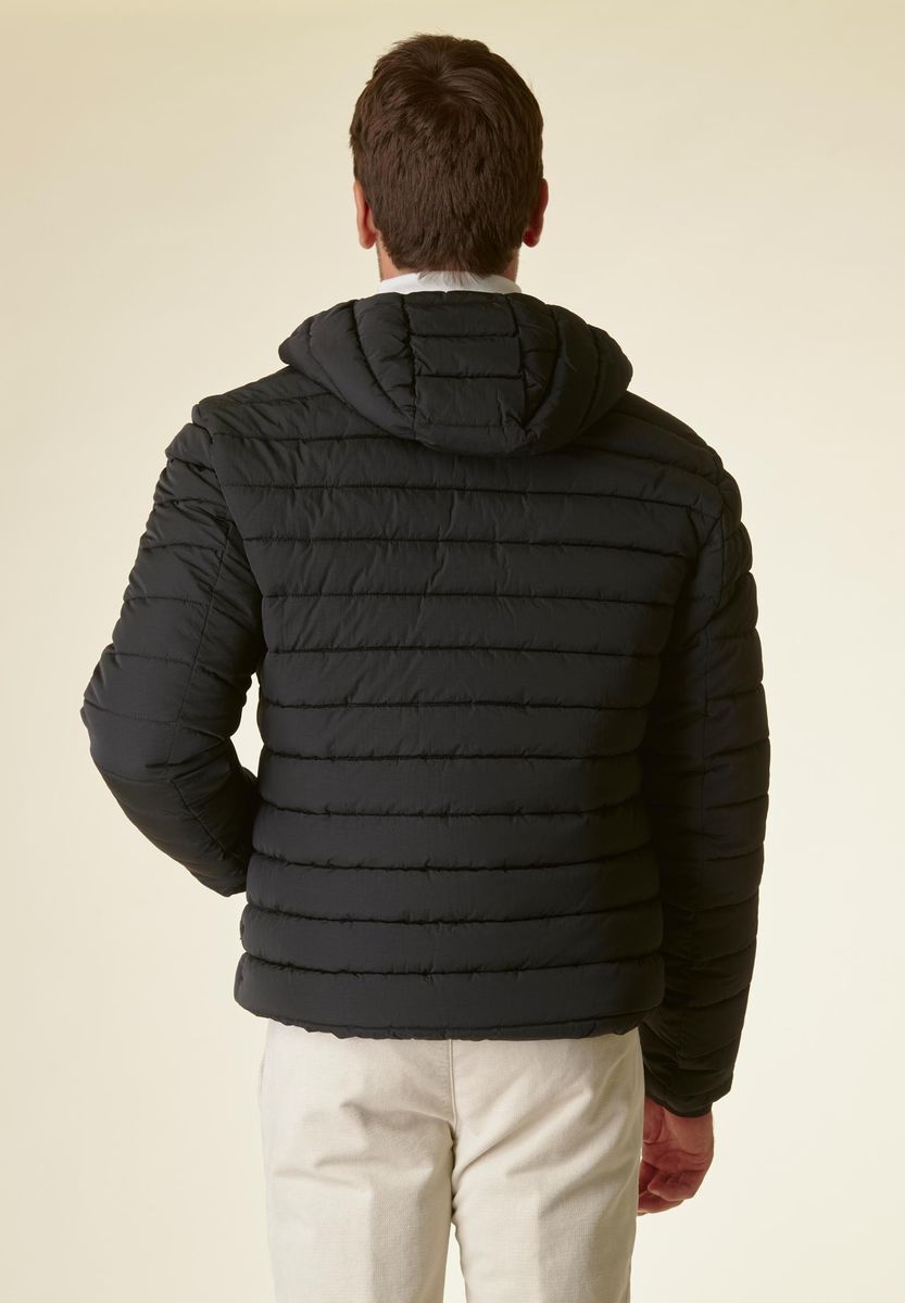 Angelico Piumino Nero Cappuccio 100gr. Trapuntato