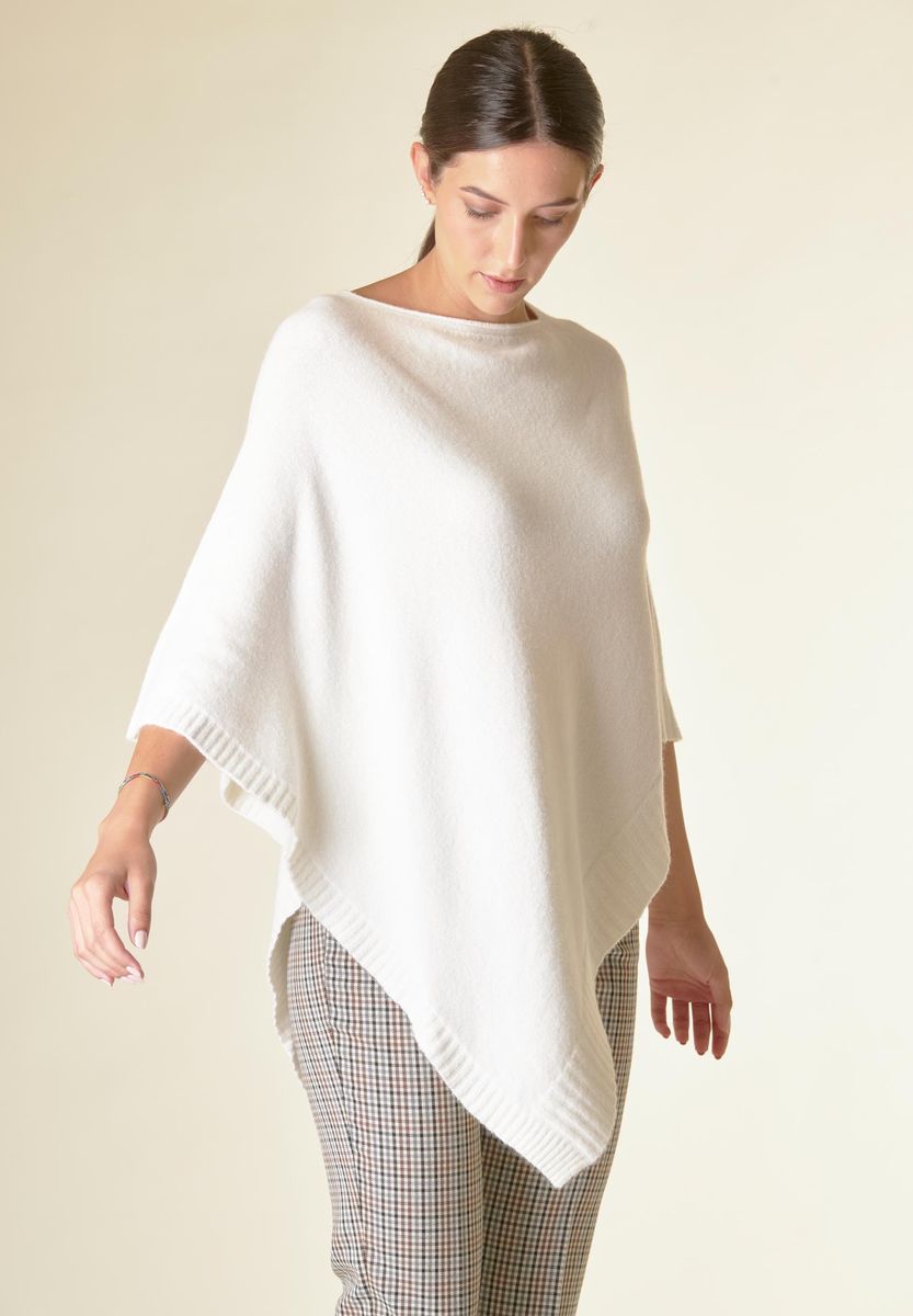 Angelico Poncho Panna Viscosa Soft