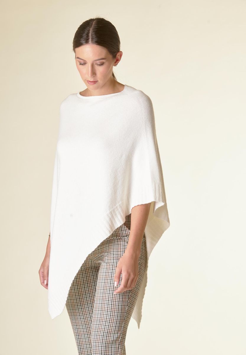 Angelico Poncho Panna Viscosa Soft