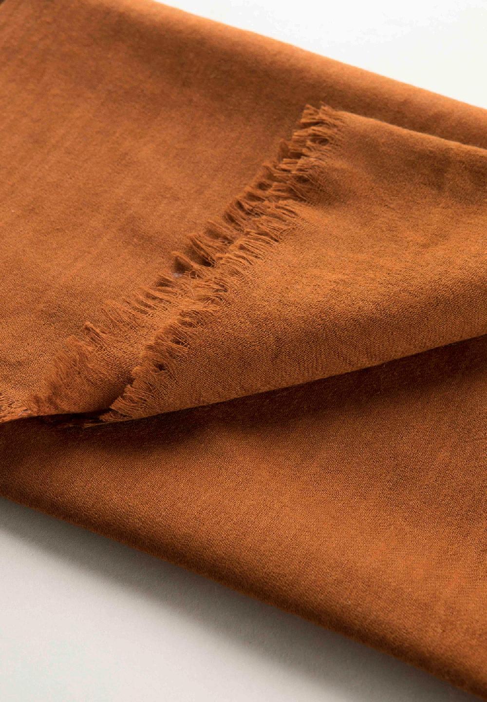 Angelico Sciarpa Bruciato Lana Merinos Unita