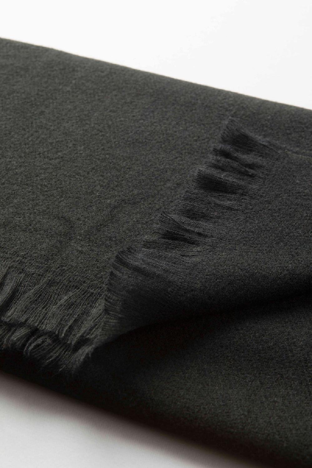 Angelico Sciarpa Nera Melange